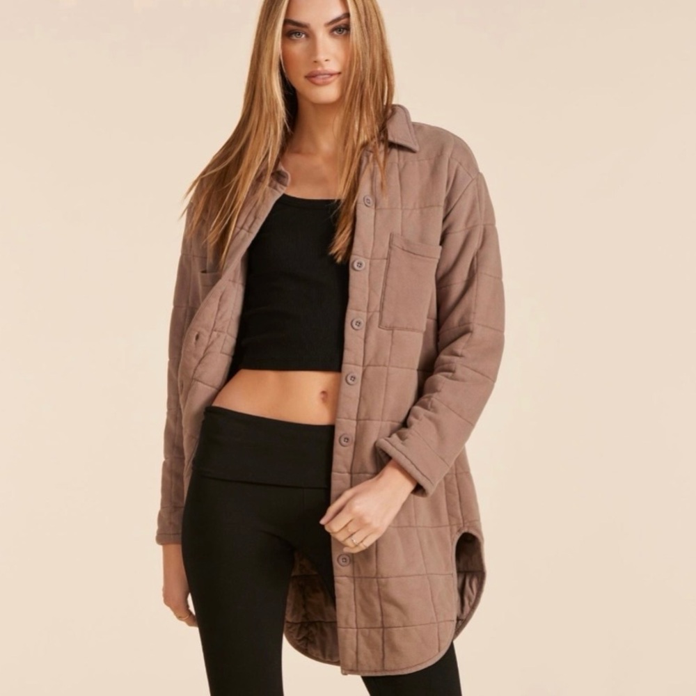 Bobo Quilted Shacket. NWT!